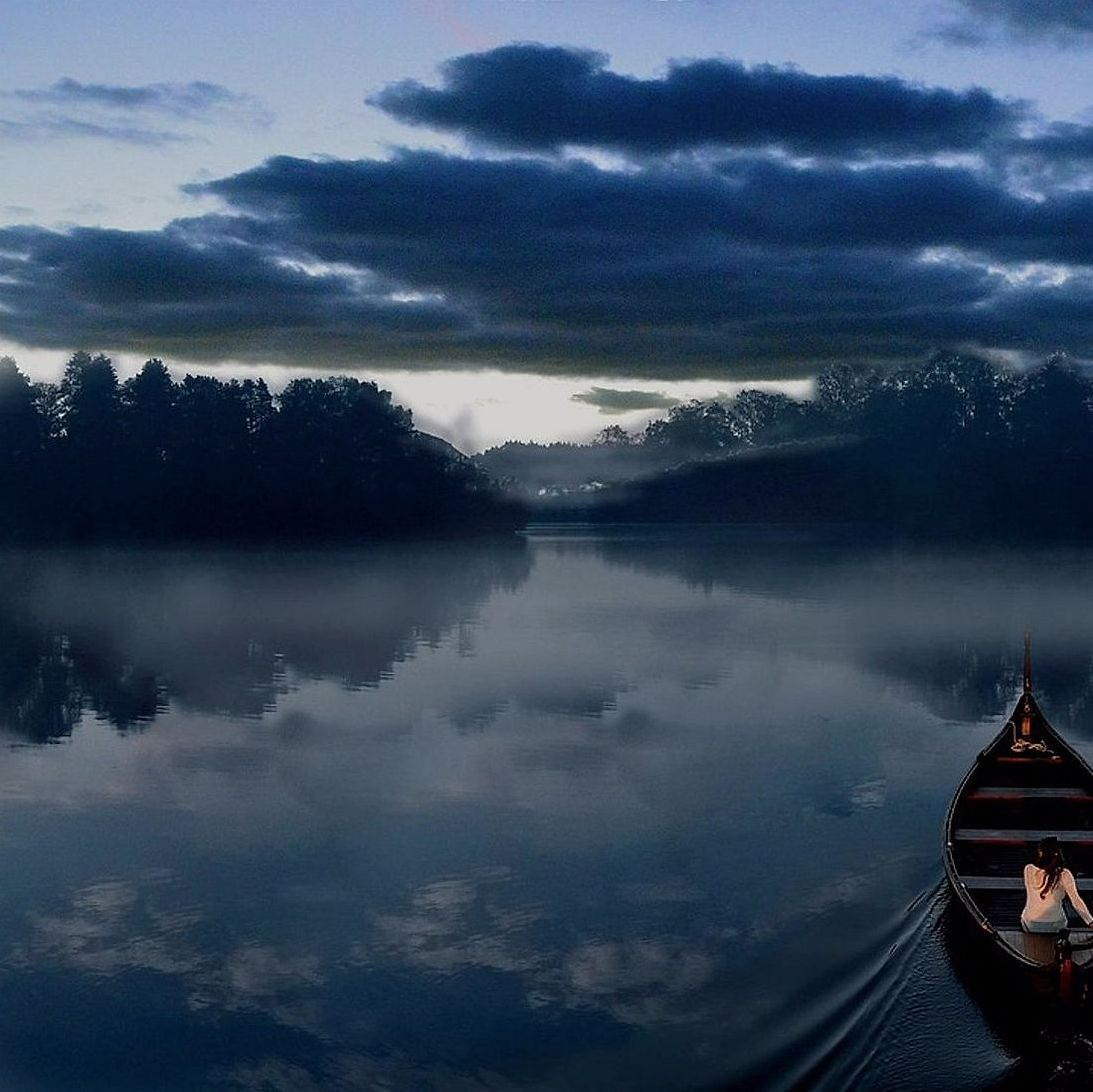 Amanhecer na baía
